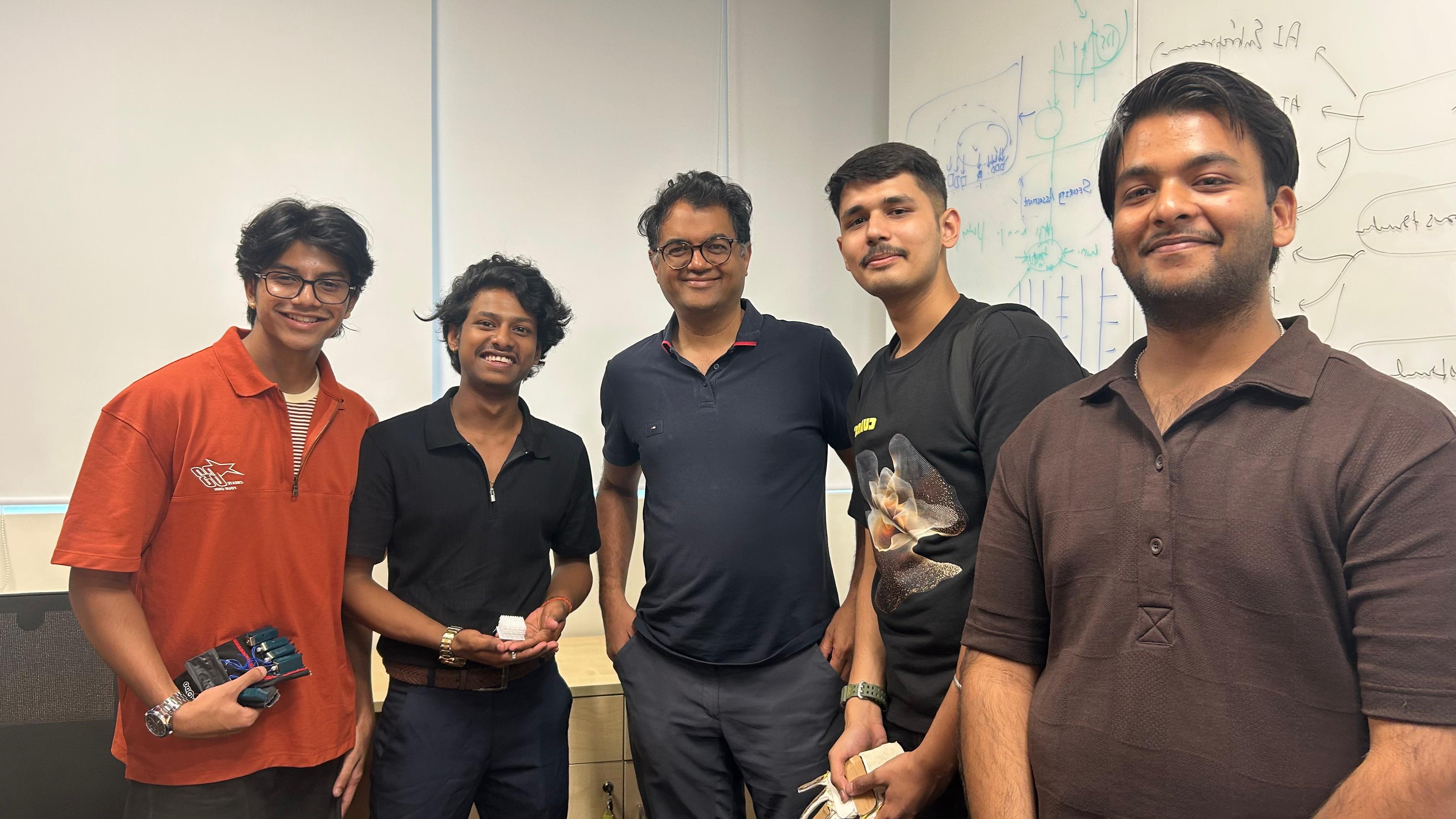 Sentrix with ARTPARK founder Umakant Soni